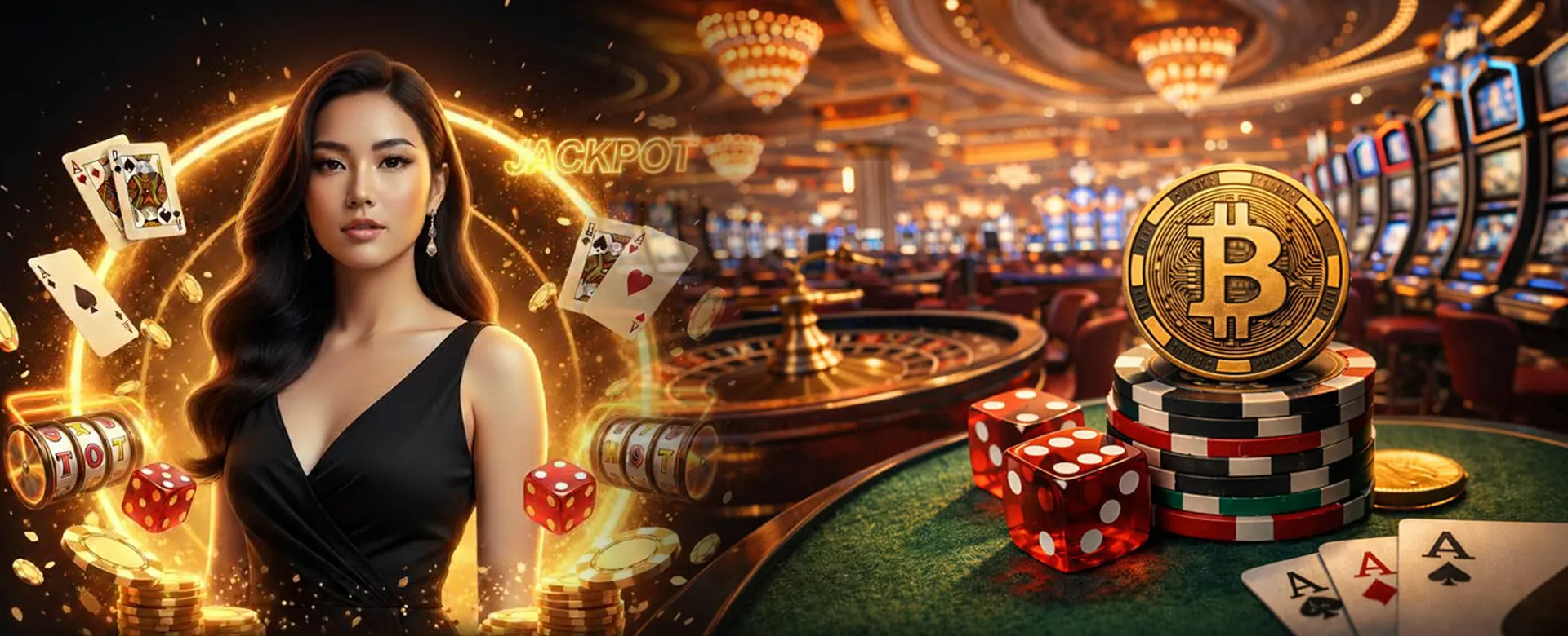 yg777 Live Casino Dealer and Cards